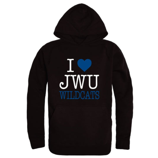 I Love Johnson & Wales University Wildcats Fleece Hoodie Sweatshirts