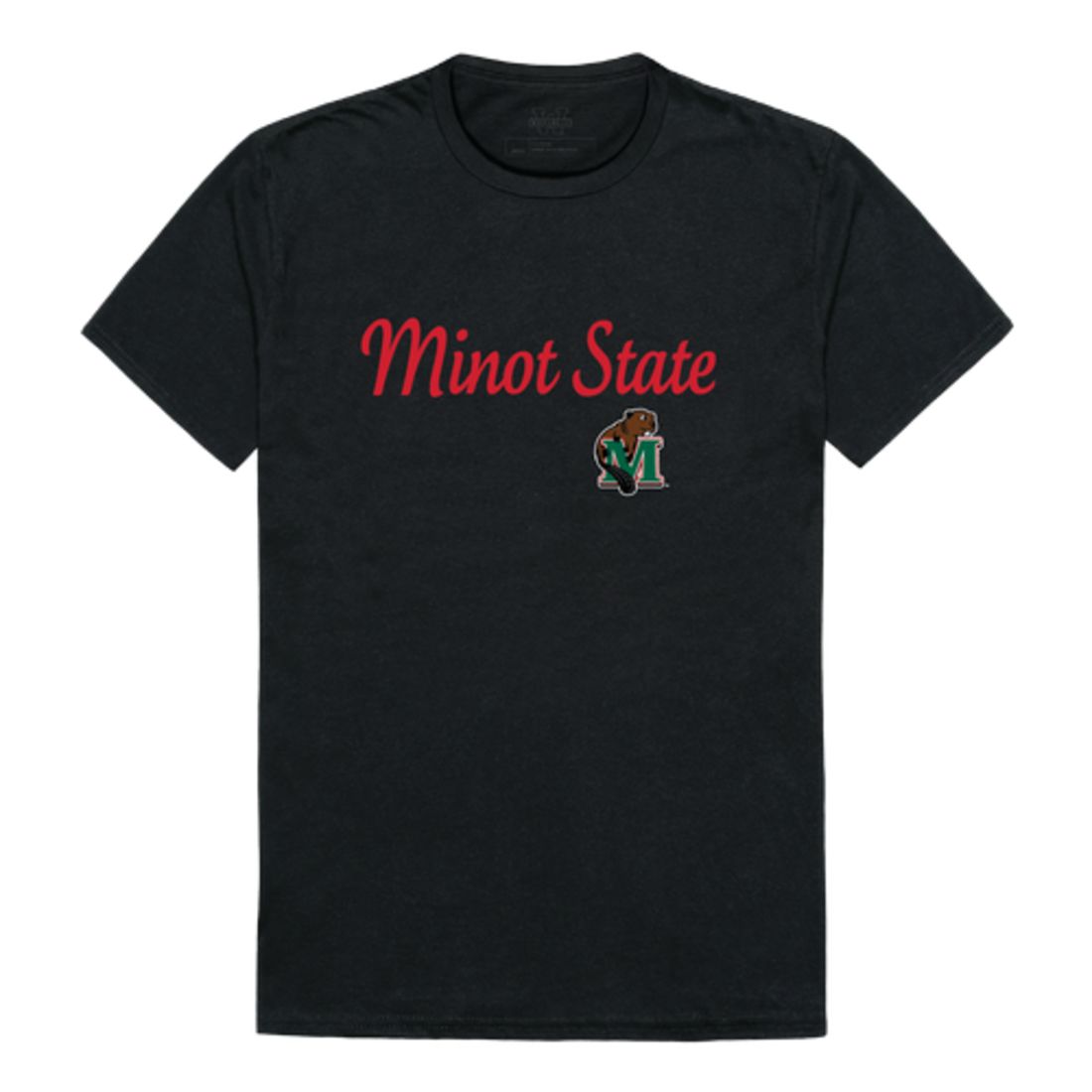 Minot State University Beavers Script T-Shirt Tee
