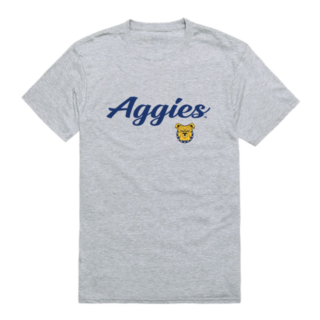 North Carolina A&T State University Aggies Script T-Shirt Tee