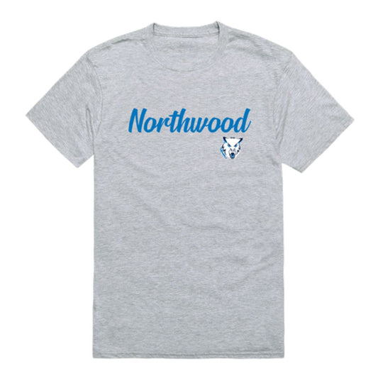 Northwood University Timberwolves Script T-Shirt Tee