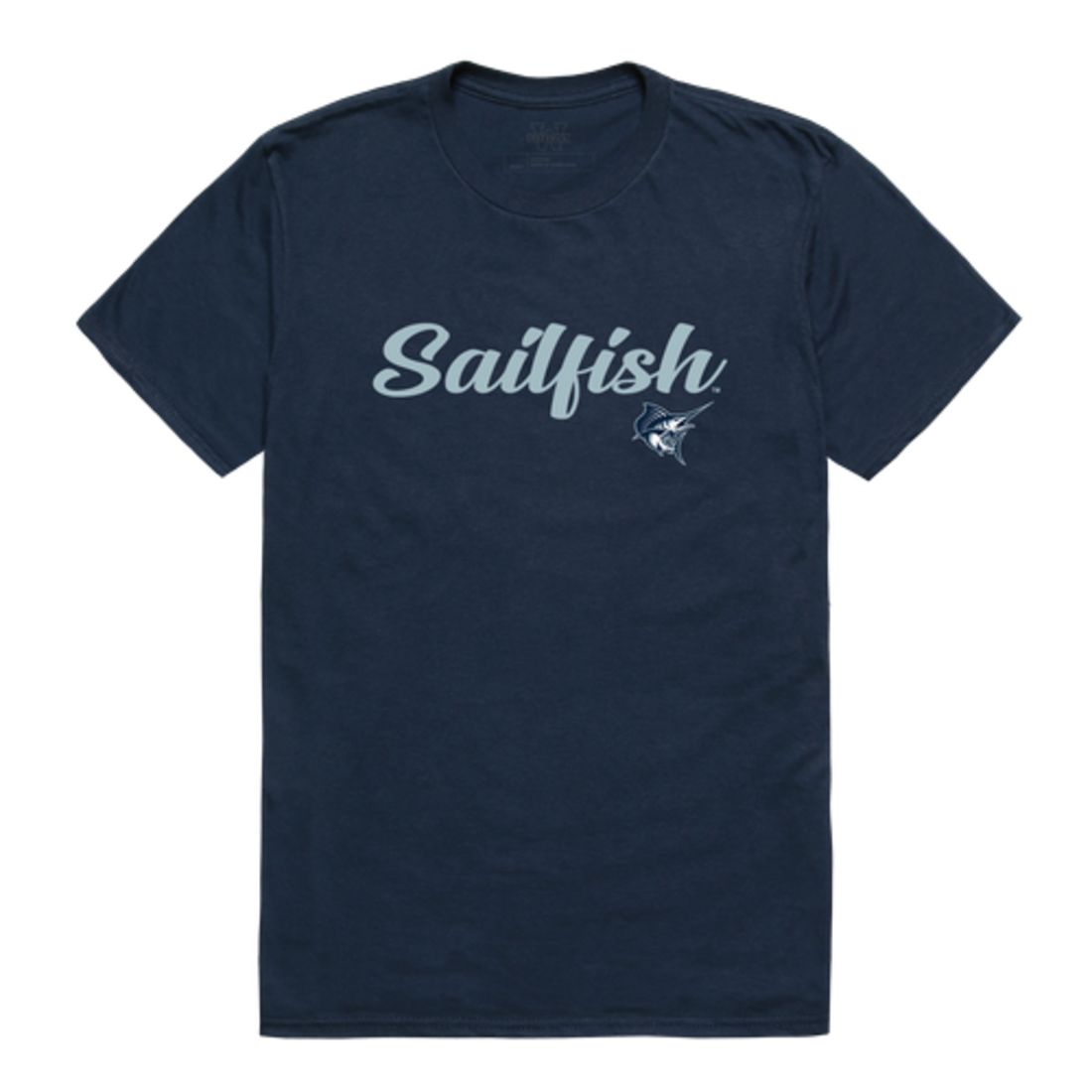 Palm Beach Atlantic University Sailfish Script T-Shirt Tee