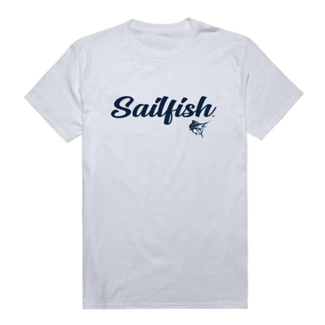 Palm Beach Atlantic University Sailfish Script T-Shirt Tee