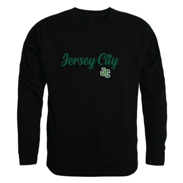 New Jersey City University Knights Script Fleece Crewneck Pullover Sweatshirt