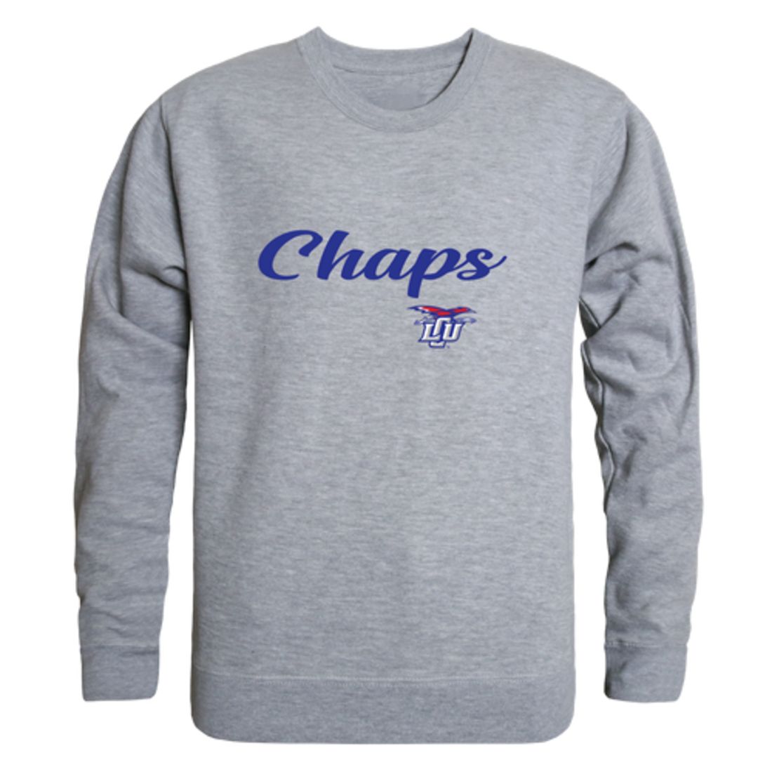 Lubbock Christian University Chaparral Script Fleece Crewneck Pullover Sweatshirt