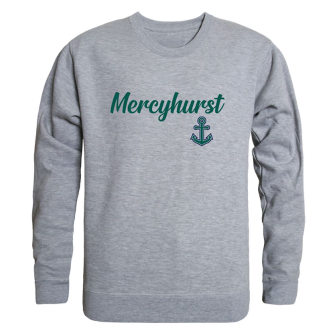 Mercyhurst University Lakers Script Fleece Crewneck Pullover Sweatshirt