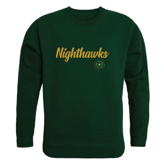 Northern Virginia Community College Nighthawks Script Fleece Crewneck Pullover Sweatshirt