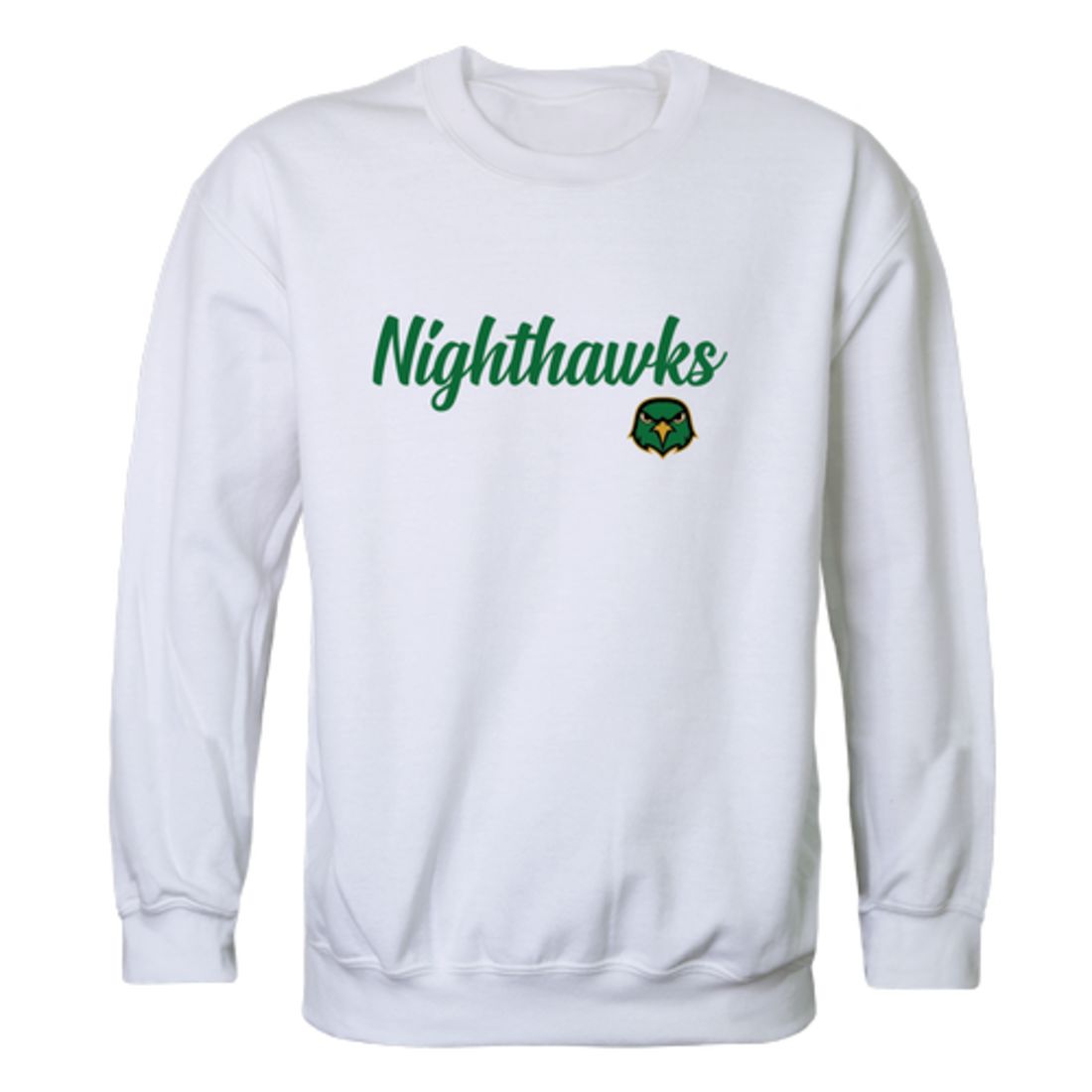 Northern Virginia Community College Nighthawks Script Fleece Crewneck Pullover Sweatshirt
