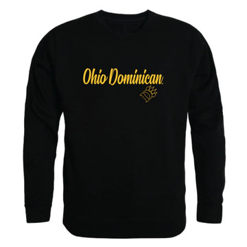 Ohio Dominican University Panthers Script Fleece Crewneck Pullover Sweatshirt