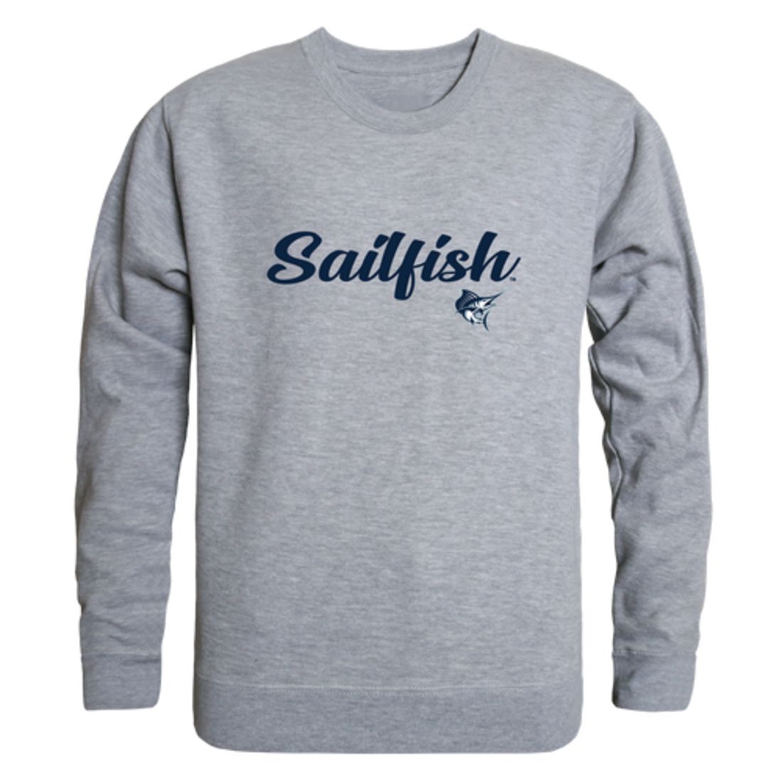 Palm Beach Atlantic University Sailfish Script Fleece Crewneck Pullover Sweatshirt