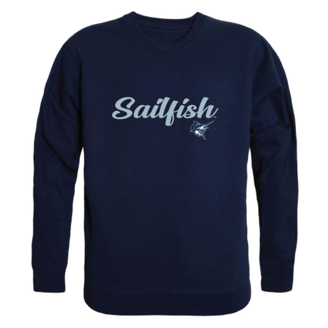 Palm Beach Atlantic University Sailfish Script Fleece Crewneck Pullover Sweatshirt