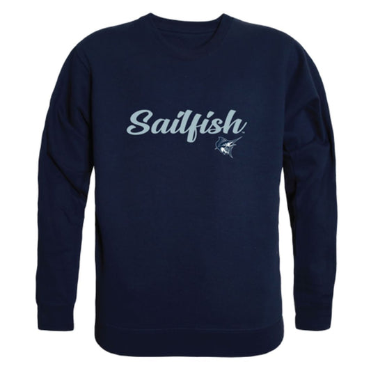 Palm Beach Atlantic University Sailfish Script Fleece Crewneck Pullover Sweatshirt