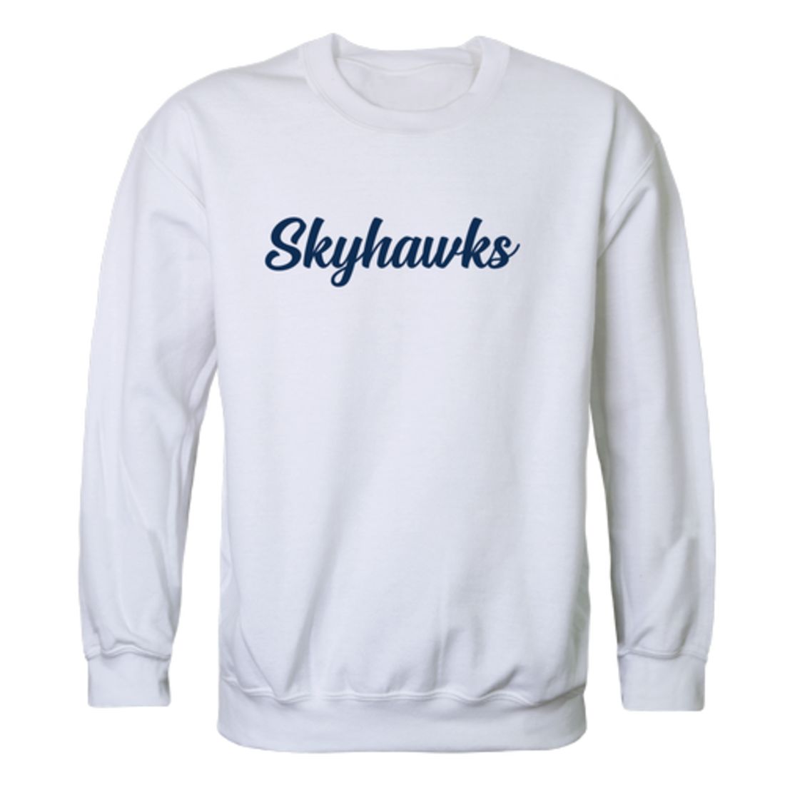 Point University Skyhawks Script Fleece Crewneck Pullover Sweatshirt