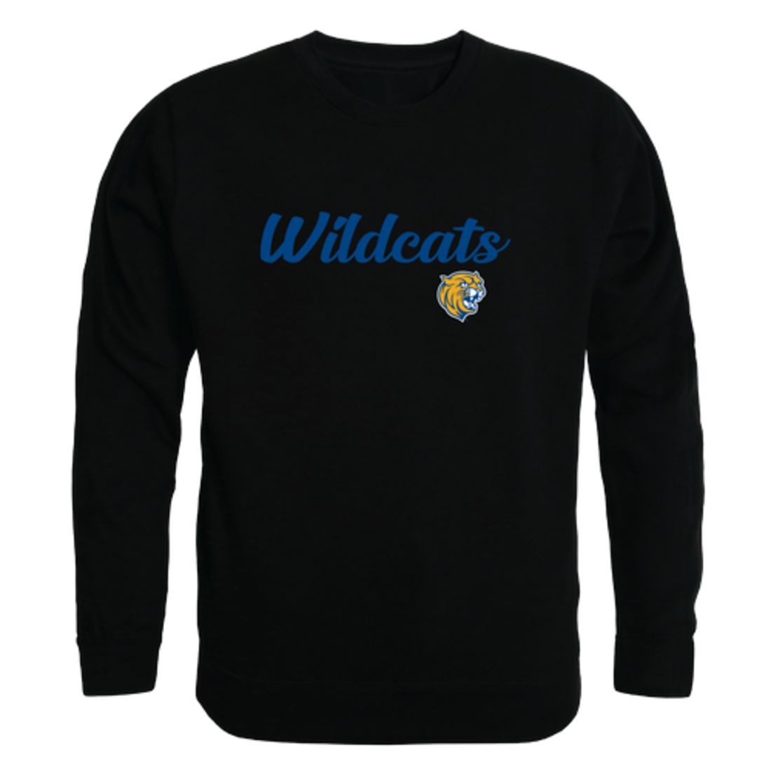 Johnson & Wales University Wildcats Script Fleece Crewneck Pullover Sweatshirt