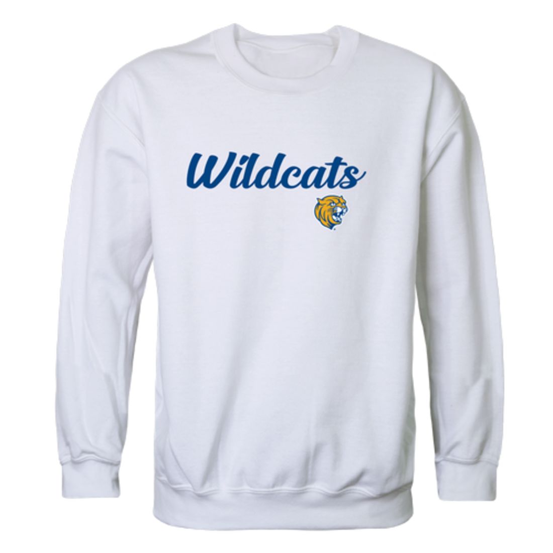 Johnson & Wales University Wildcats Script Fleece Crewneck Pullover Sweatshirt