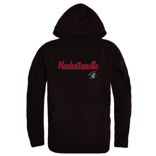 Manhattanville College Valiants Script Fleece Hoodie Sweatshirts