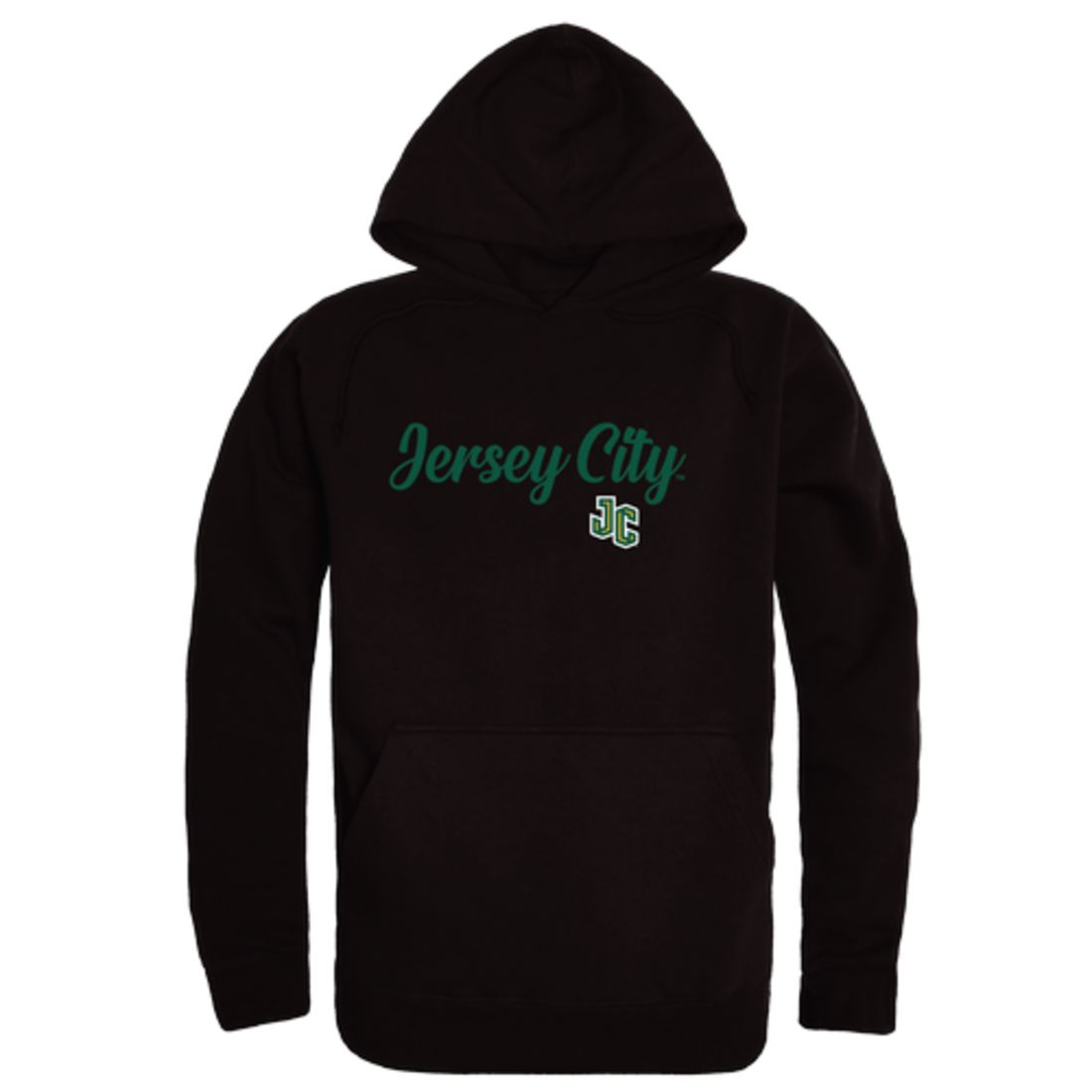 New Jersey City University Knights Script Fleece Hoodie Sweatshirts