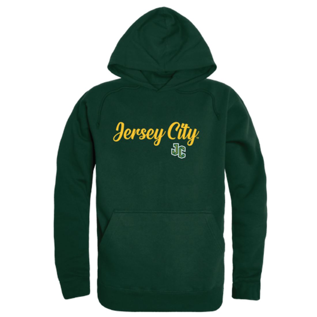 New Jersey City University Knights Script Fleece Hoodie Sweatshirts