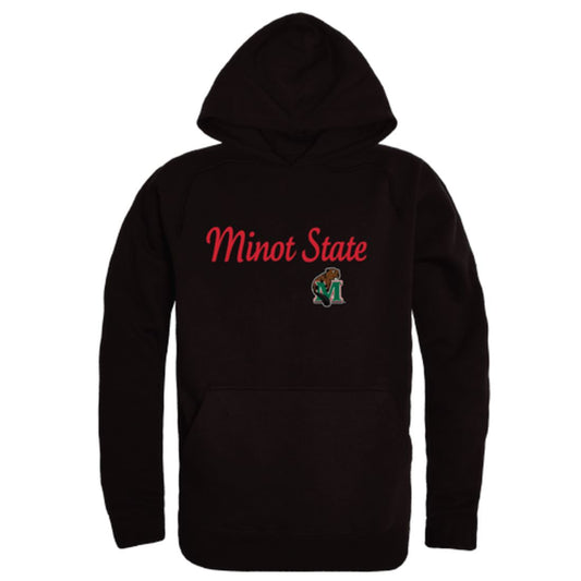 Minot State University Beavers Script Fleece Hoodie Sweatshirts