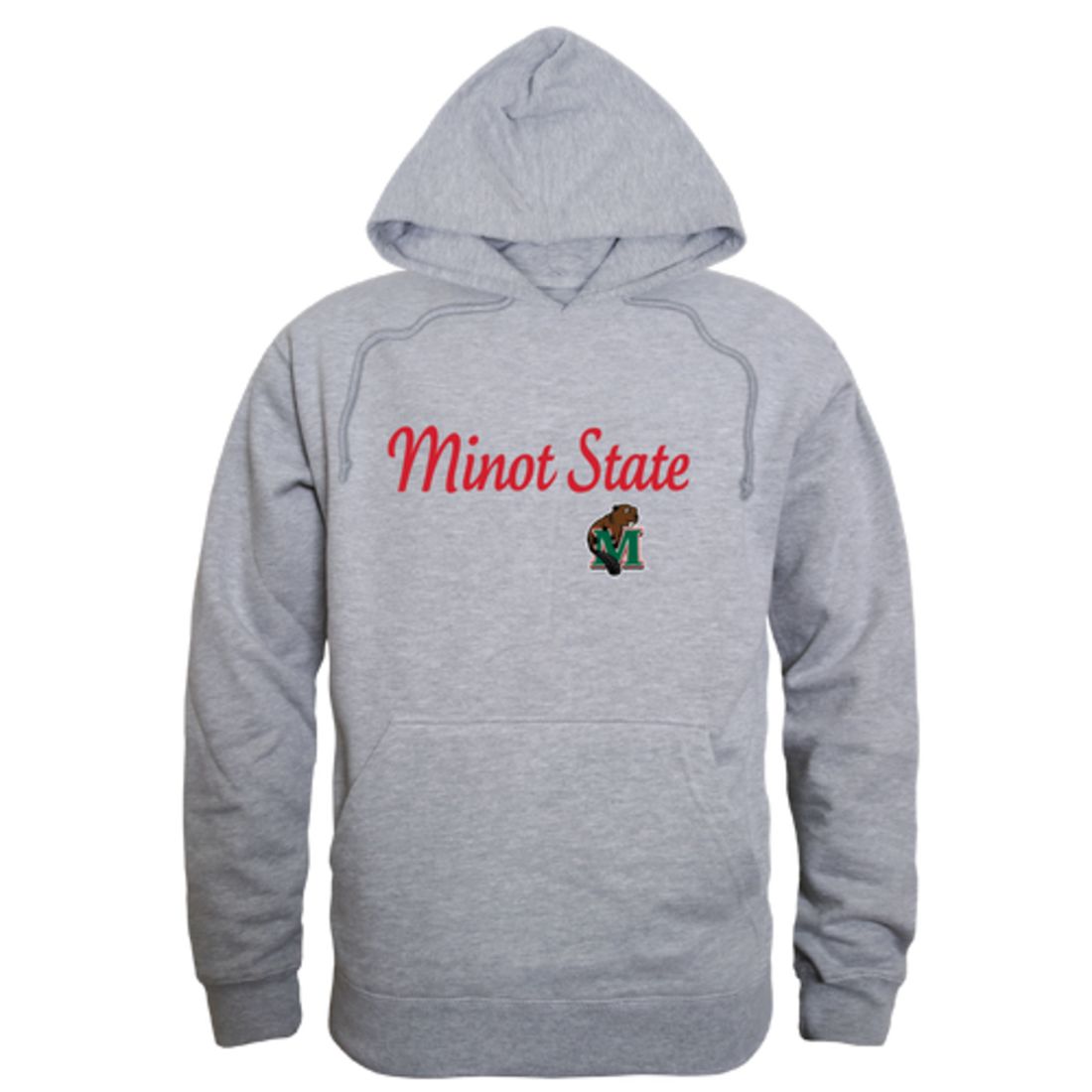 Minot State University Beavers Script Fleece Hoodie Sweatshirts