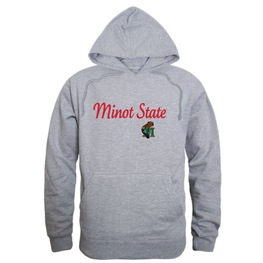 Minot State University Beavers Script Fleece Hoodie Sweatshirts