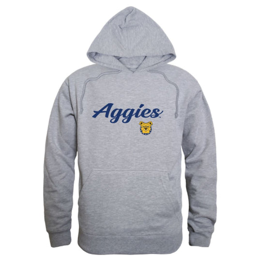 North Carolina A&T State University Aggies Script Fleece Hoodie Sweatshirts