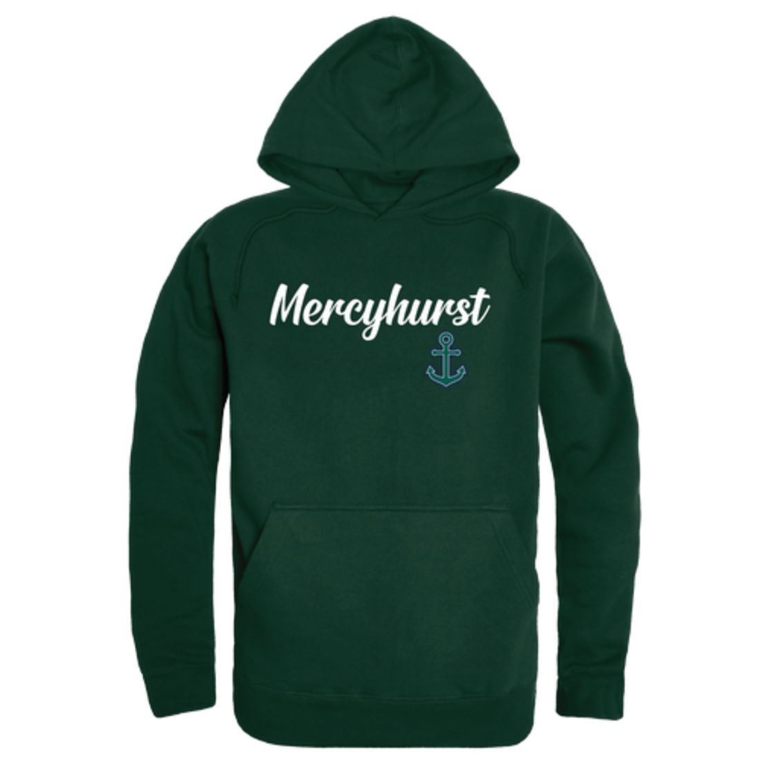 Mercyhurst University Lakers Script Fleece Hoodie Sweatshirts