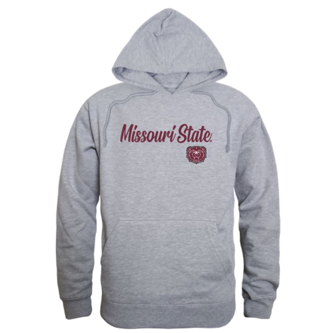 Missouri State University Bears Script Fleece Hoodie Sweatshirts