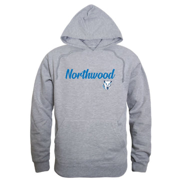 Northwood University Timberwolves Script Fleece Hoodie Sweatshirts
