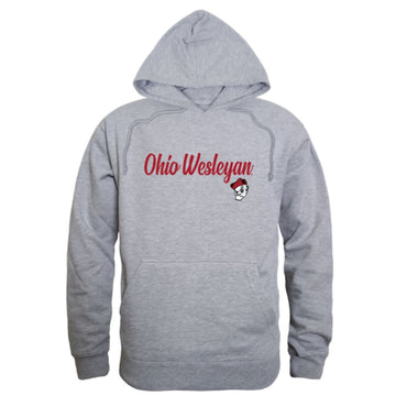 Ohio Wesleyan University Bishops Script Fleece Hoodie Sweatshirts