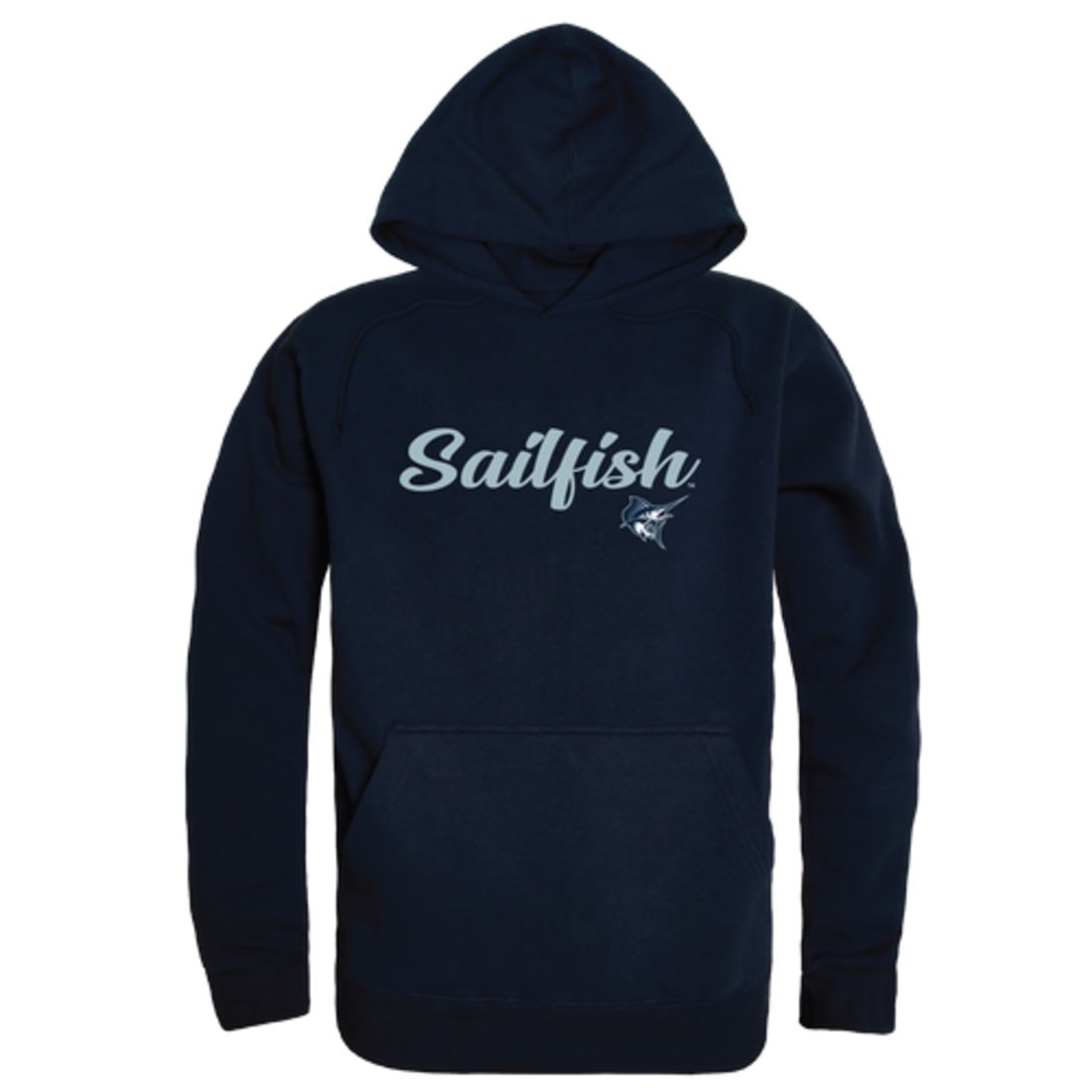 Palm Beach Atlantic University Sailfish Script Fleece Hoodie Sweatshirts