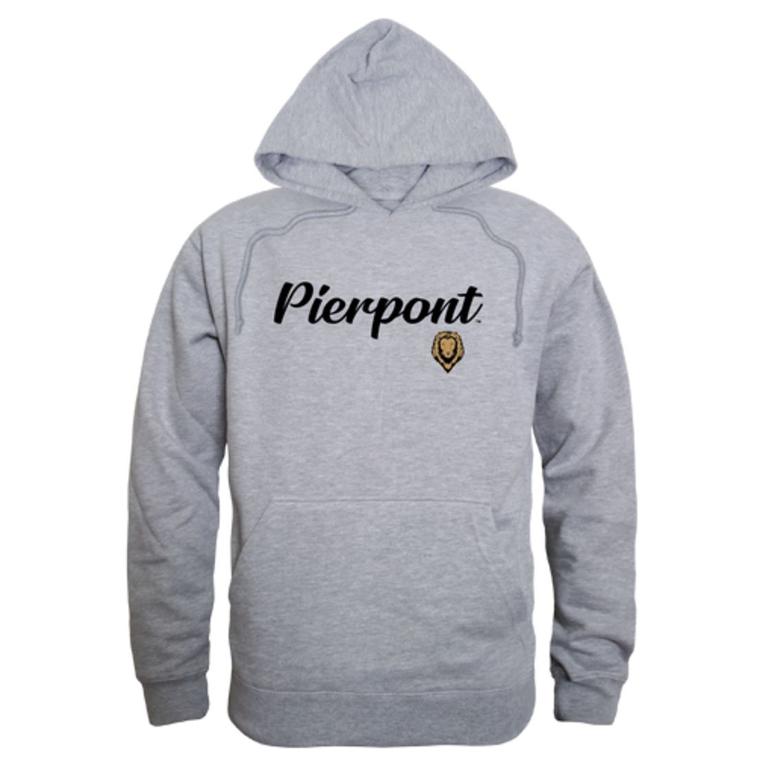 Pierpont Community & Technical College Lions Script Fleece Hoodie Sweatshirts