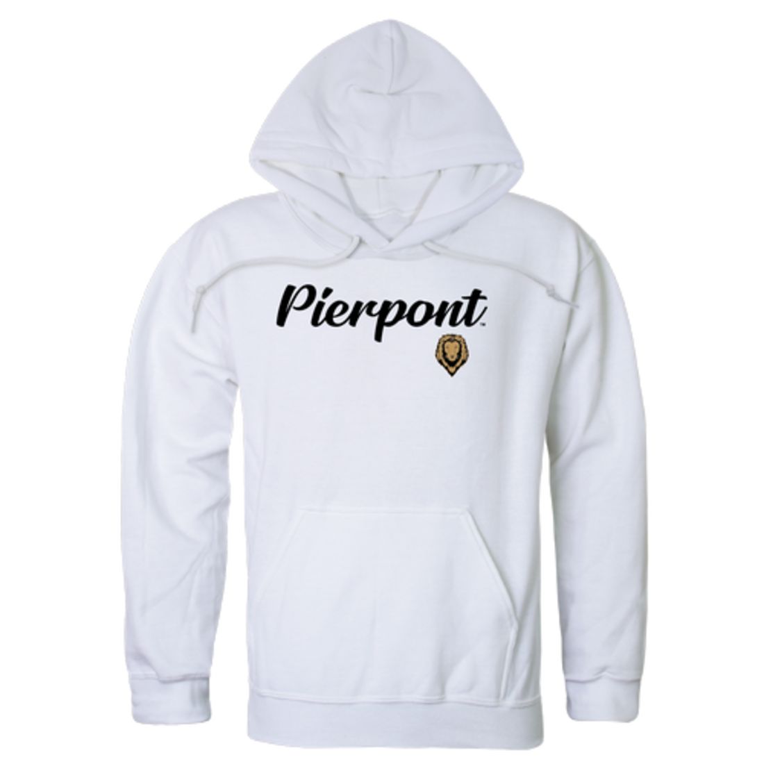 Pierpont Community & Technical College Lions Script Fleece Hoodie Sweatshirts