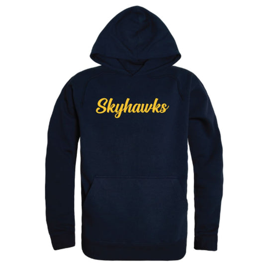 Point University Skyhawks Script Fleece Hoodie Sweatshirts