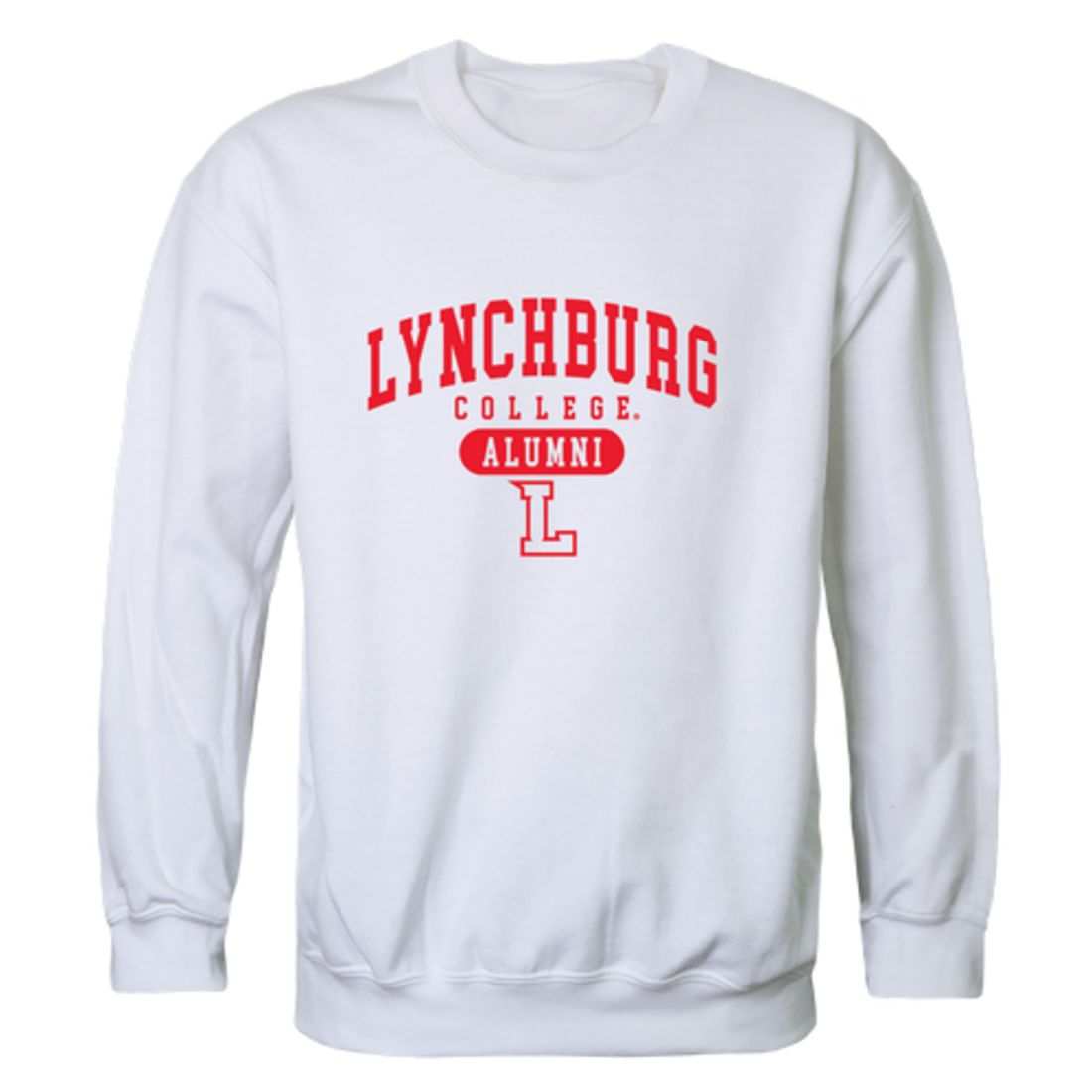 Lynchburg College Hornets Alumni Fleece Crewneck Pullover Sweatshirt Heather Gray
