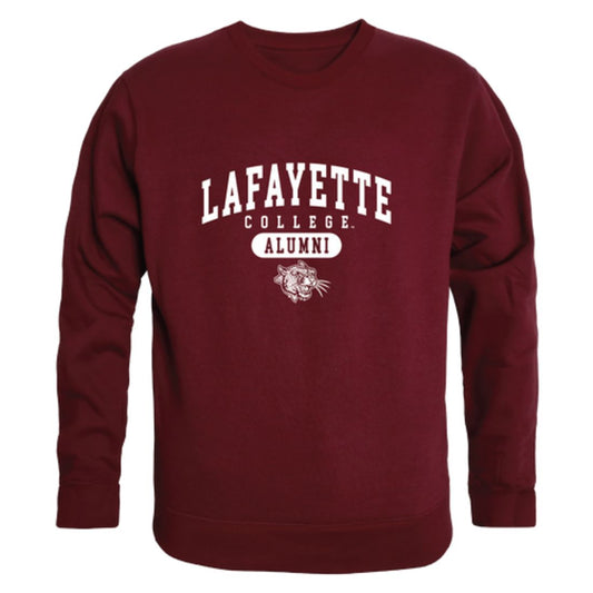Lafayette College Leopards Alumni Fleece Crewneck Pullover Sweatshirt Heather Gray