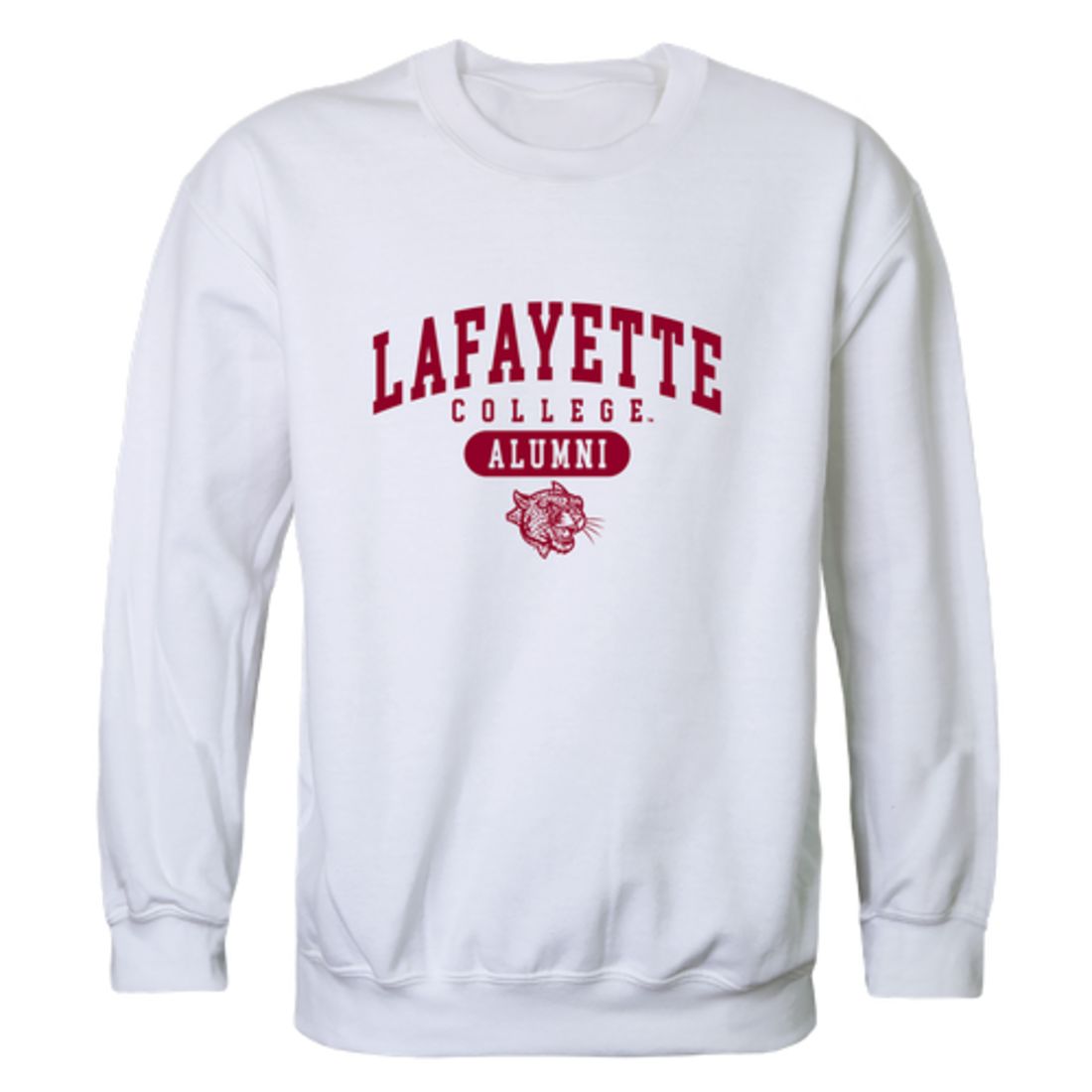 Lafayette College Leopards Alumni Fleece Crewneck Pullover Sweatshirt Heather Gray