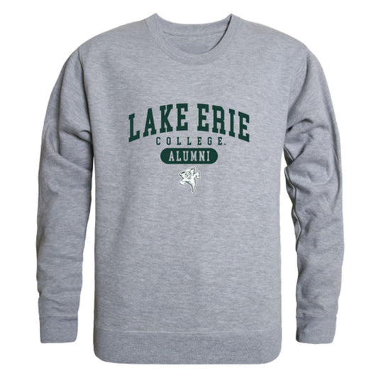 Lake Erie College Storm Alumni Fleece Crewneck Pullover Sweatshirt Forest