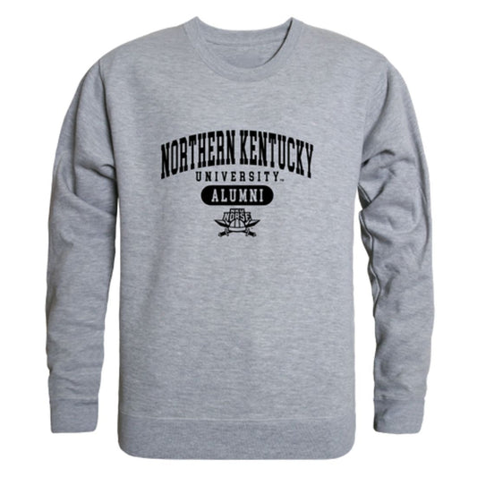 NKU Northern Kentucky University Norse Alumni Fleece Crewneck Pullover Sweatshirt Black