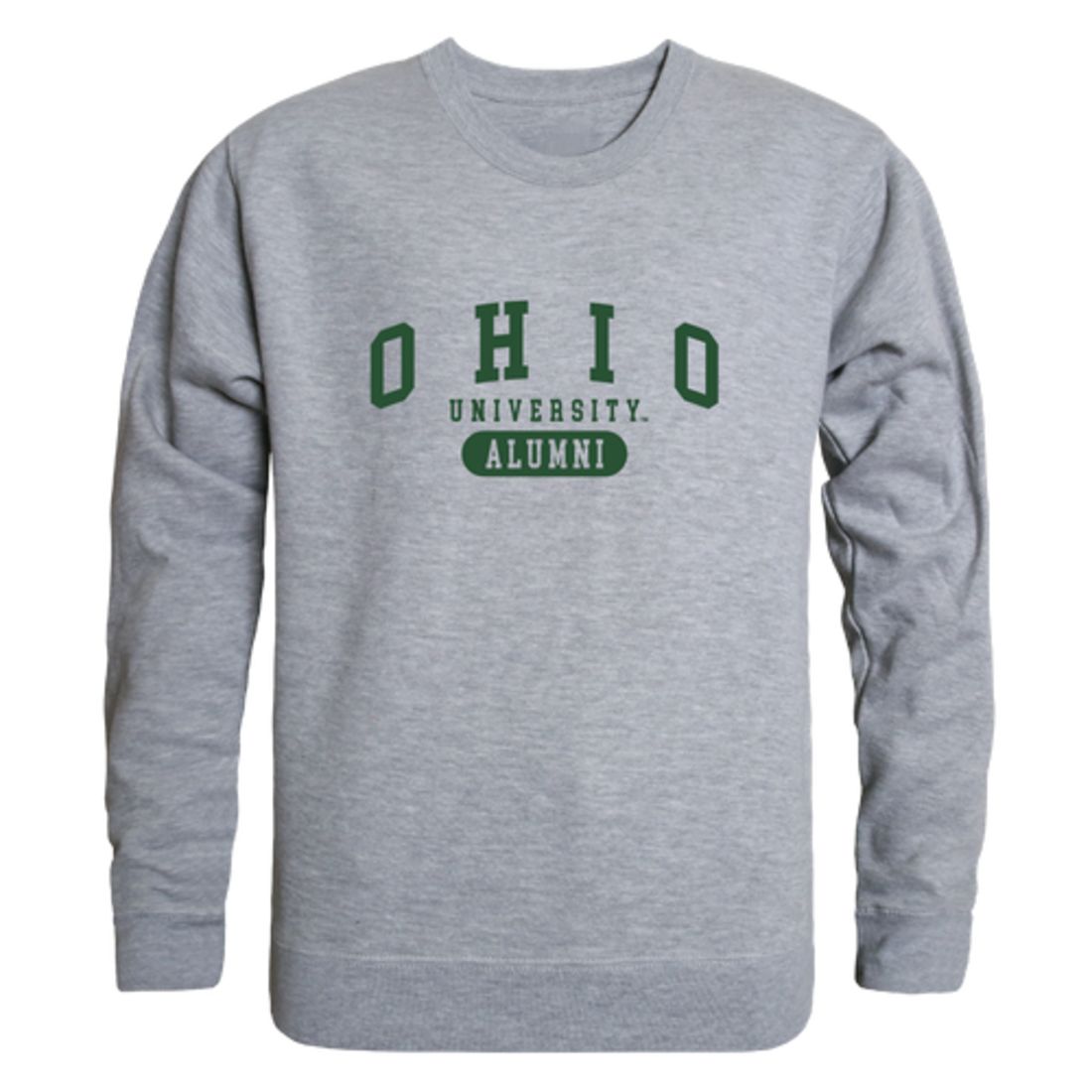 Ohio University Bobcats Alumni Fleece Crewneck Pullover Sweatshirt Forest