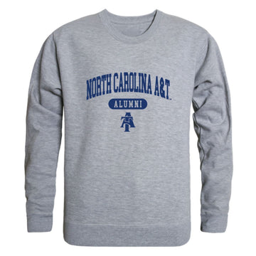 North Carolina A&T State University Aggies Alumni Fleece Crewneck Pullover Sweatshirt