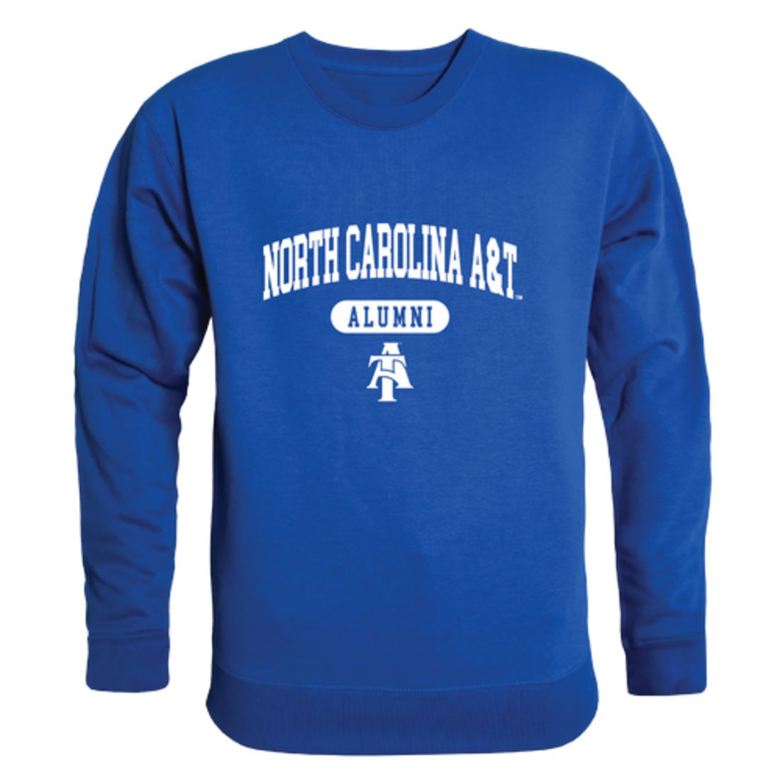 North Carolina A&T State University Aggies Alumni Fleece Crewneck Pullover Sweatshirt
