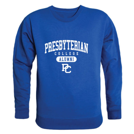 Presbyterian College Blue Hose Alumni Fleece Crewneck Pullover Sweatshirt