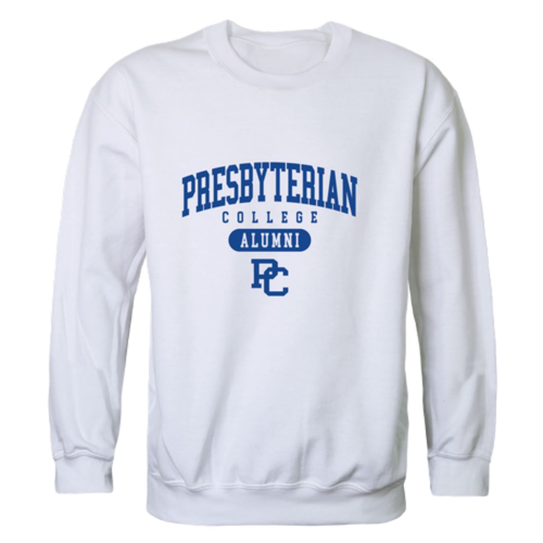 Presbyterian College Blue Hose Alumni Fleece Crewneck Pullover Sweatshirt