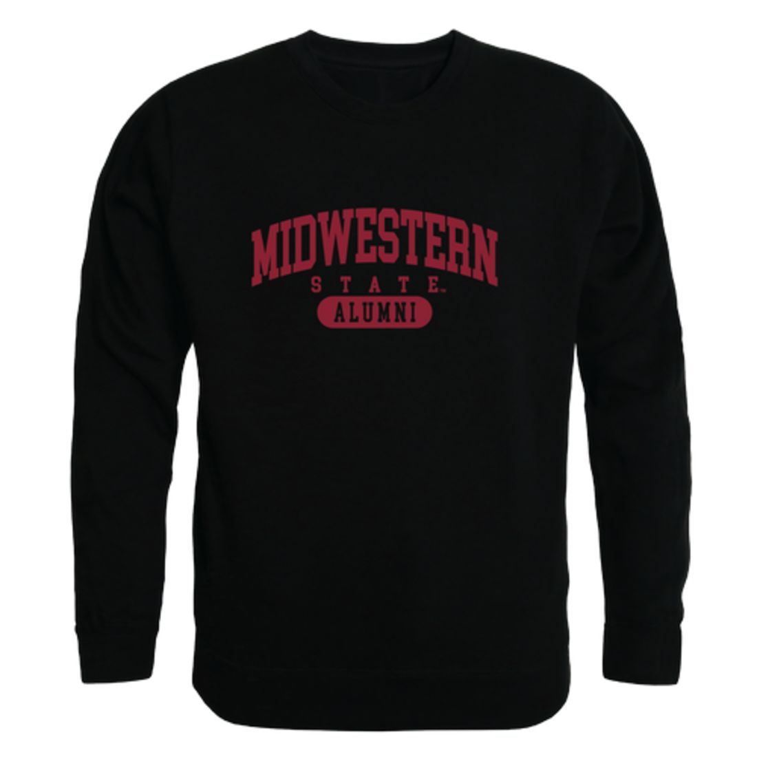 Midwestern State University Mustangs Alumni Fleece Crewneck Pullover Sweatshirt