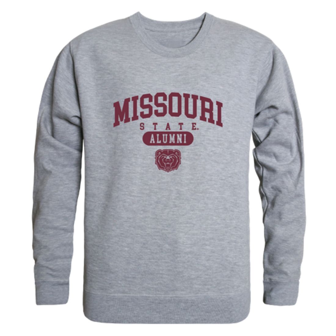 Missouri State University Bears Alumni Fleece Crewneck Pullover Sweatshirt