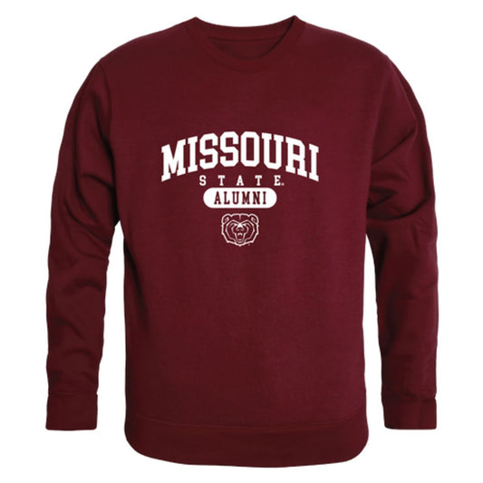 Missouri State University Bears Alumni Fleece Crewneck Pullover Sweatshirt