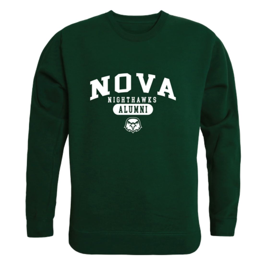 Northern Virginia Community College Nighthawks Alumni Fleece Crewneck Pullover Sweatshirt