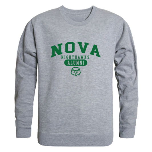 Northern Virginia Community College Nighthawks Alumni Fleece Crewneck Pullover Sweatshirt