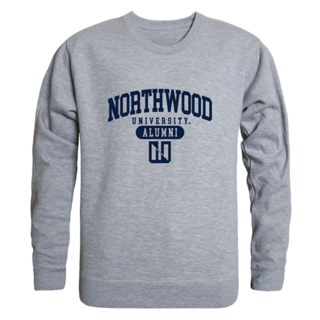 Northwood University Timberwolves Alumni Fleece Crewneck Pullover Sweatshirt