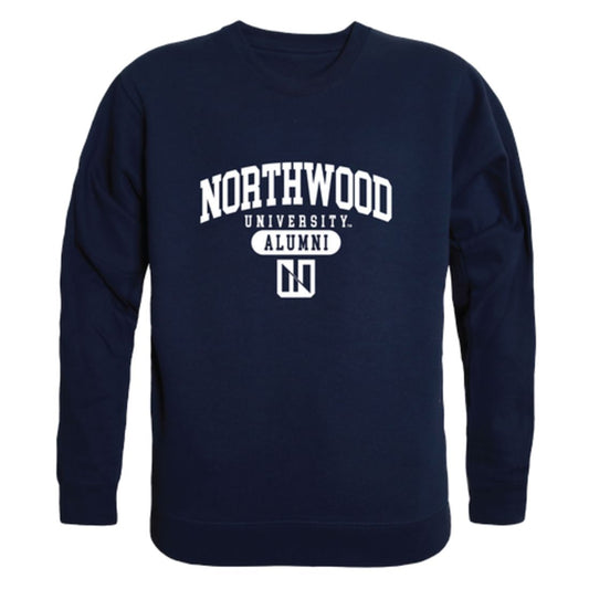 Northwood University Timberwolves Alumni Fleece Crewneck Pullover Sweatshirt
